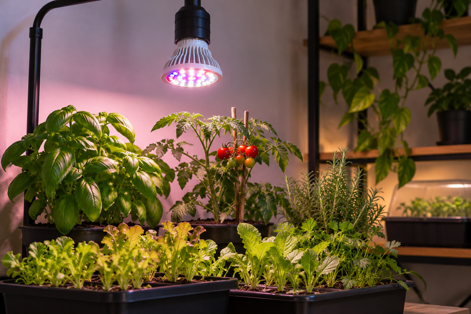 Lâmpada LED Grow 28W E27 Full Spectrum: Vale a Pena?