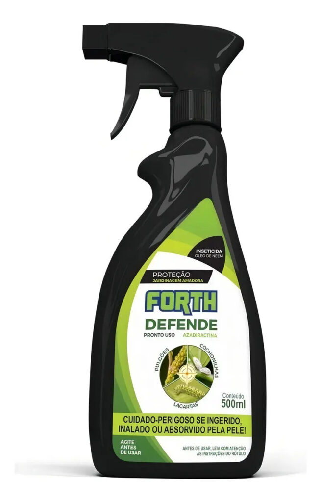 Defende Óleo De Neem 500ml Forth Inseticida Pronto Uso