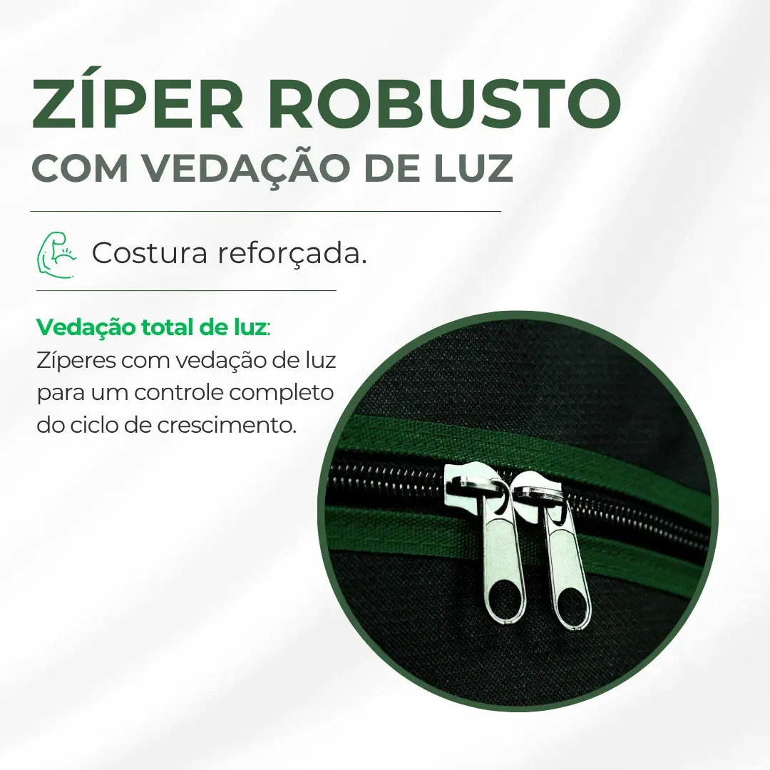 Estufa Master Plants 40x40x120 Preto