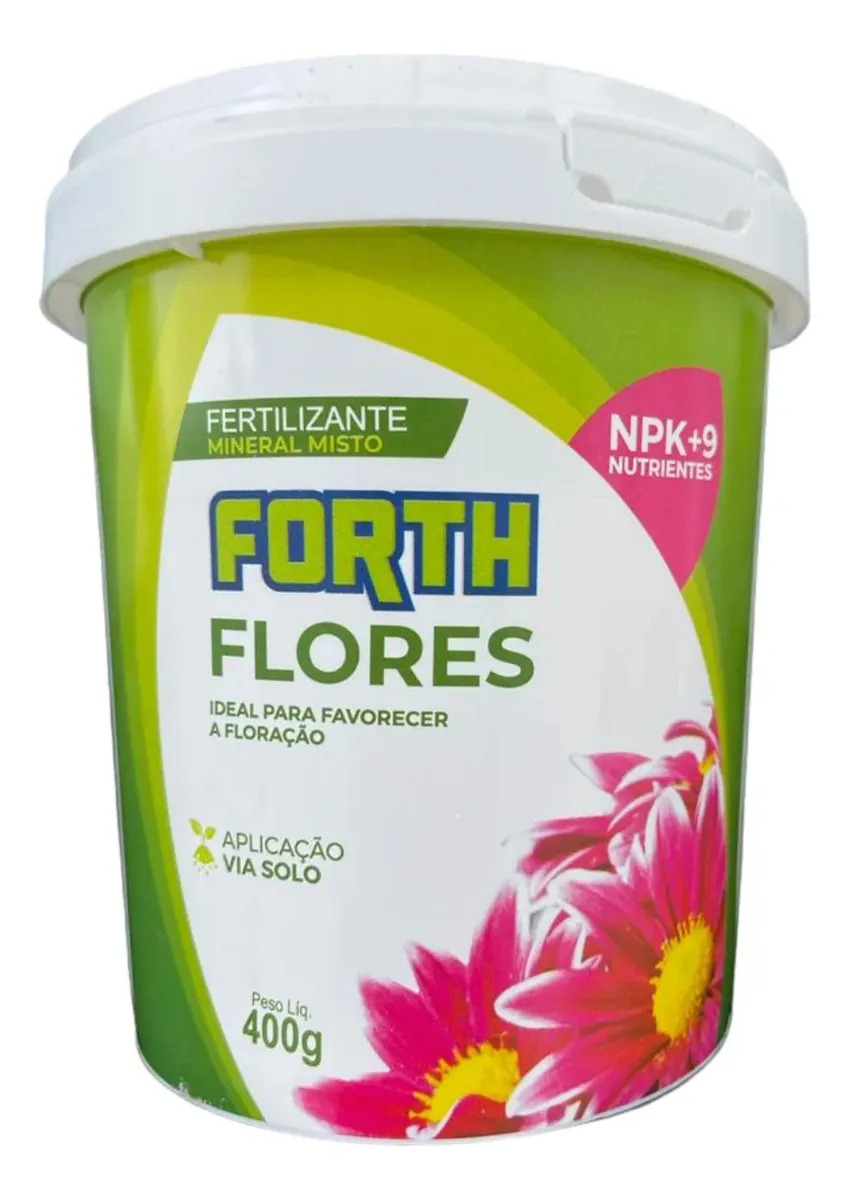 Fertilizante Adubo Forth Flores 400g
