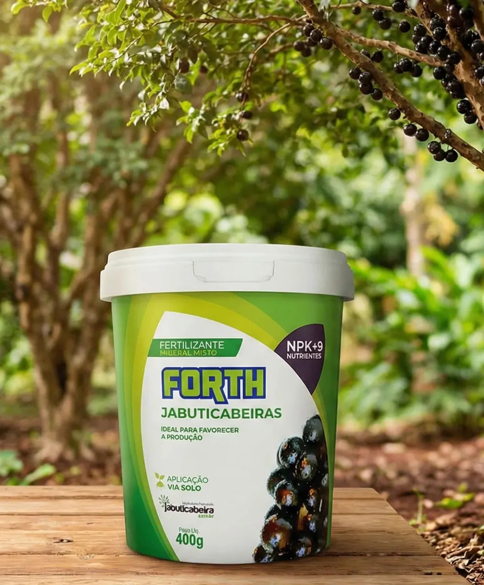 Adubo Forth Para Jabuticabeiras NPK, Farelado de 400g