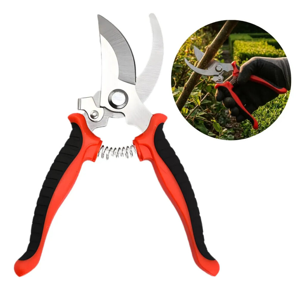 Tesoura Poda Galhos Jardinagem Alicate Profissional Aço Inox – Bondu