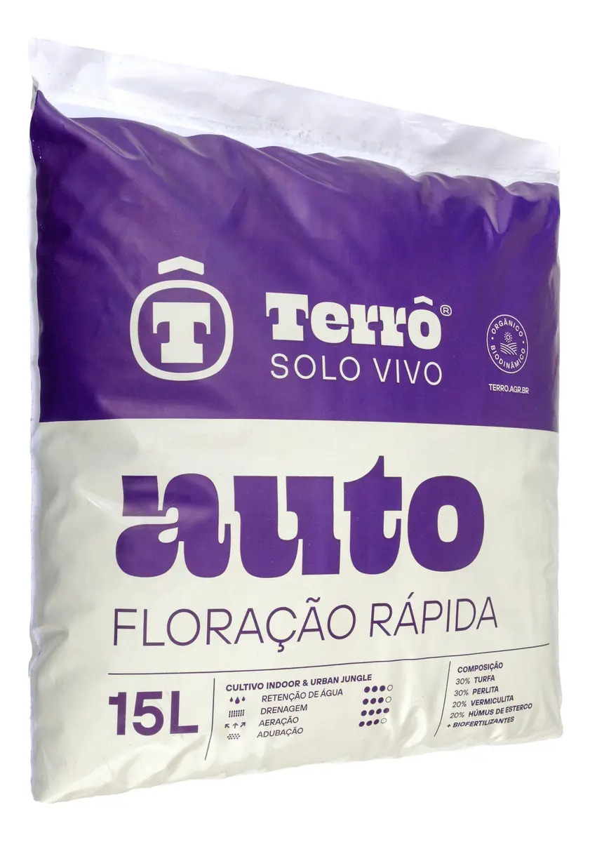 Substrato Orgânico Terro 15L Auto