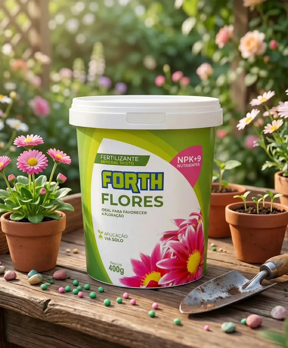 Fertilizante Adubo Forth Flores 400g