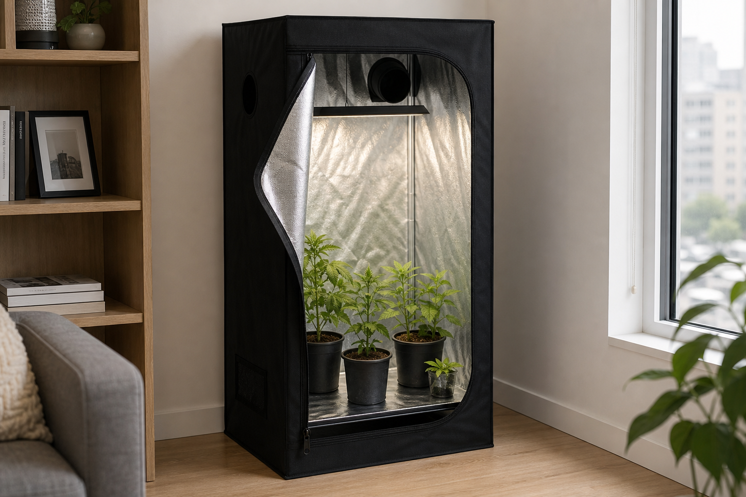 Estufa Grow 60x60x160 Master Plants vale a pena? Review editorial completo