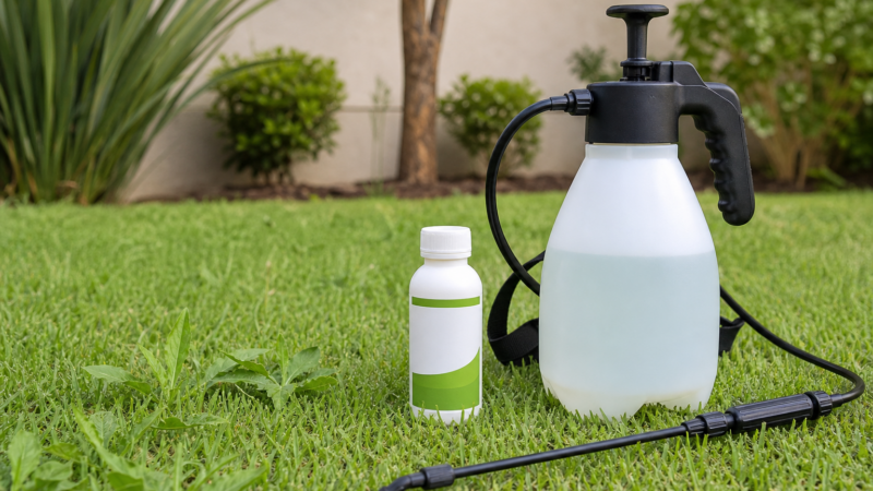 Gramix Herbicida Seletivo 100 ml vale a pena? Review para gramado residencial