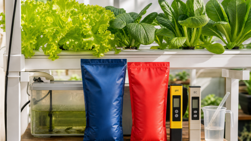 Solução Nutritiva Plantpar Flex Azul e Vermelho vale a pena? Review para hidroponia
