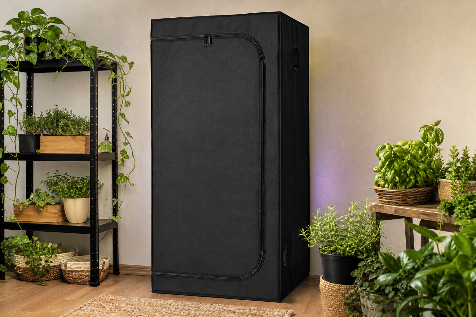 Tenda Grow Master Plants 80x80x180 vale a pena? Review editorial completo