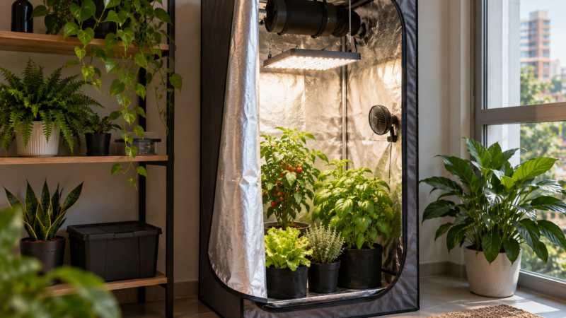Estufa AllGrow 60x60x160 Vale a Pena? Review da BrightWall