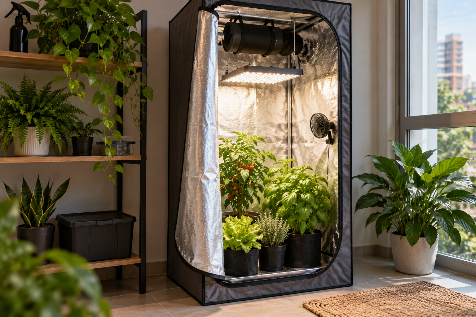 Estufa AllGrow 60x60x160 Vale a Pena? Review da BrightWall